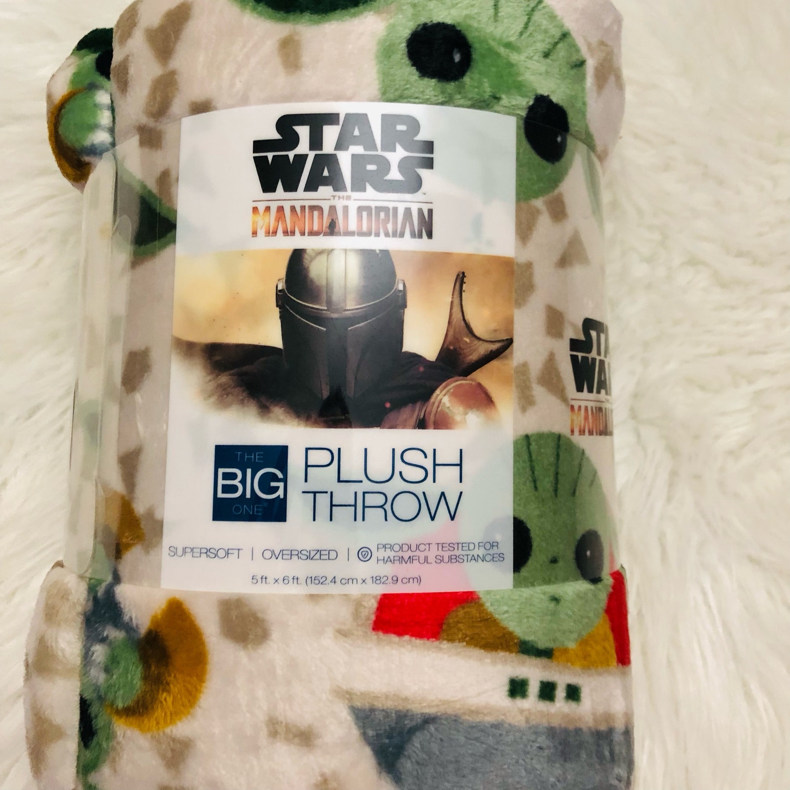 New Star Wars Oversized Supersoft Printed Plush Throw Blanket By The Big One — image 4 of 5